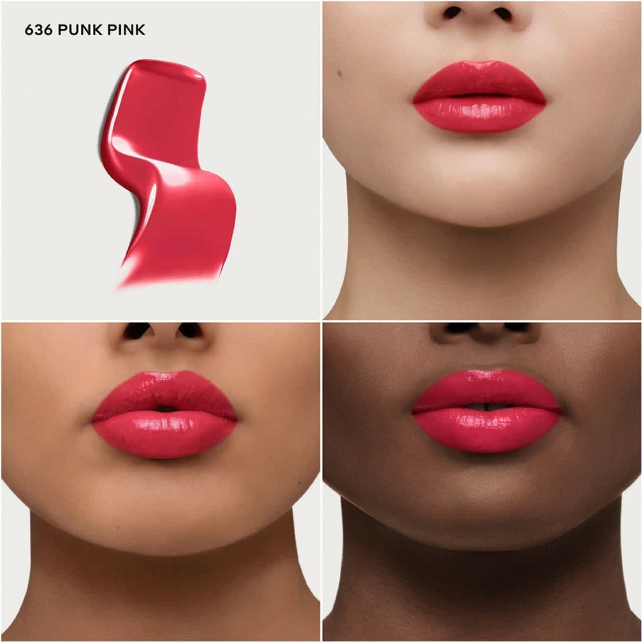 Buy Burberry Brit Shine Lipstick - 636 - Punk Pink, 3g (0