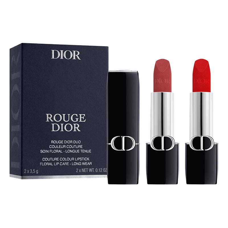 DIOR Rouge Dior Lip Duo Travel Set