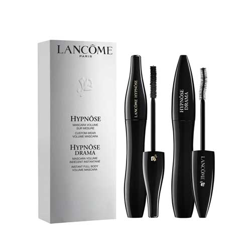 Lancome Hypnose Mascara Duo Set - Custom Wear Volume Mascara and Instant Full Body Volume Mascara