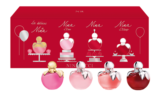 Nina Ricci 4 Pieces Travel Set