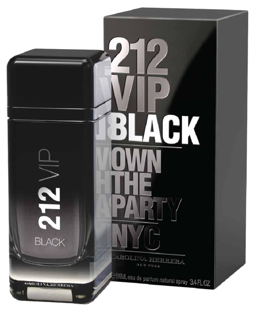 Carolina Herrera 212 Vip Black EDP 100ml Natural Spray