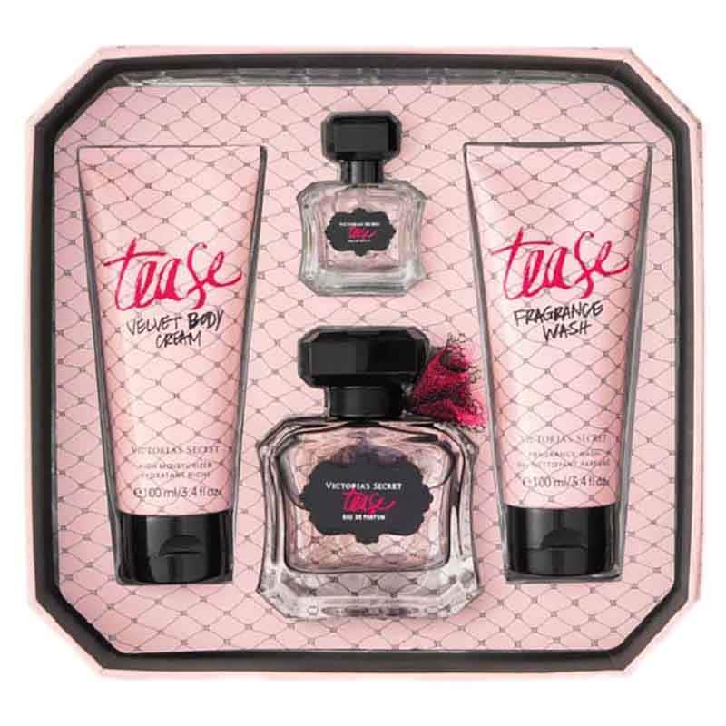 Victoria's Secret Prestige 2019 Core Gifting Medium Box Noir Tease Set