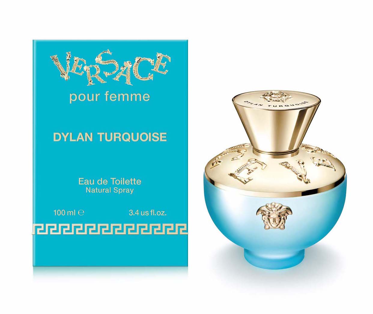 Versace Dylan Turquoise Eau De Toilette Natural Spray 100ml