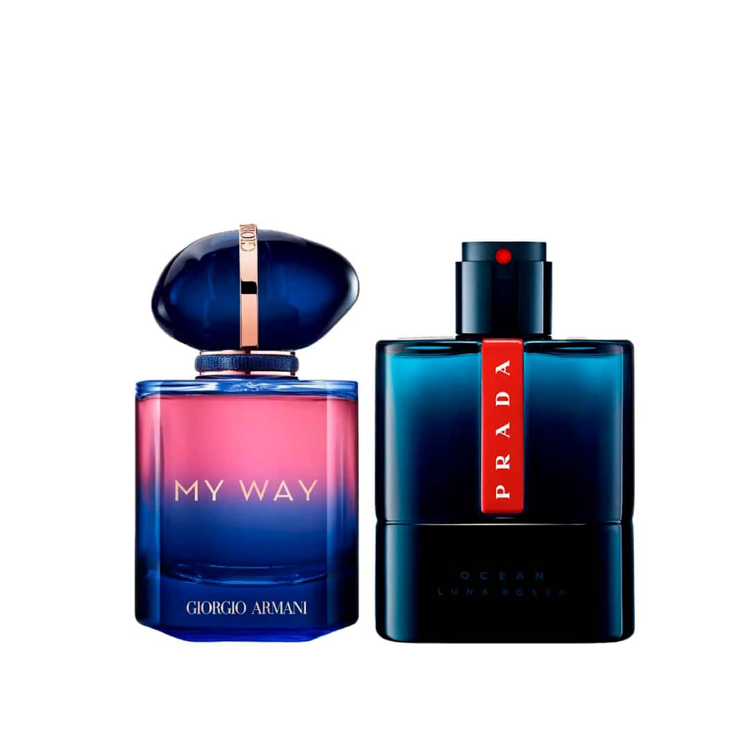 Armani My Way EDP 50ml And Prada Luna Rossa Ocean EDT 100ml