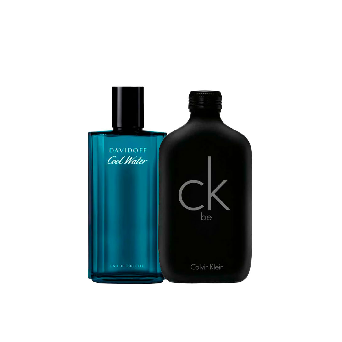 Davidoff Coolwater Men EDT 125 ml & Calvin Klein Be 200 ml EDT