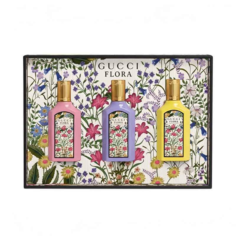 Gucci Flora Gorgeous EDP For Women Mini Set 