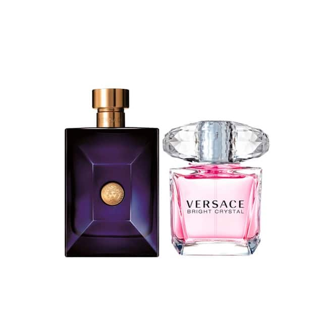 Versace Dylan Blue EDT 200ml & Versace Bright Crystal EDT 200ml