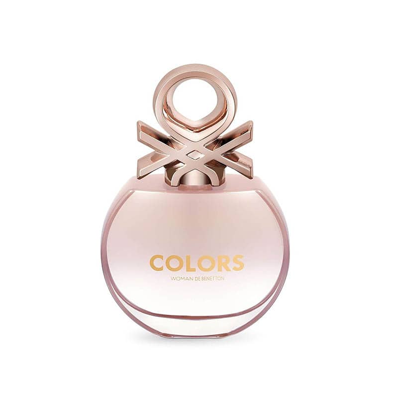 United Colors of Benetton Colors Woman Rose Eau de Toilette, 80ML