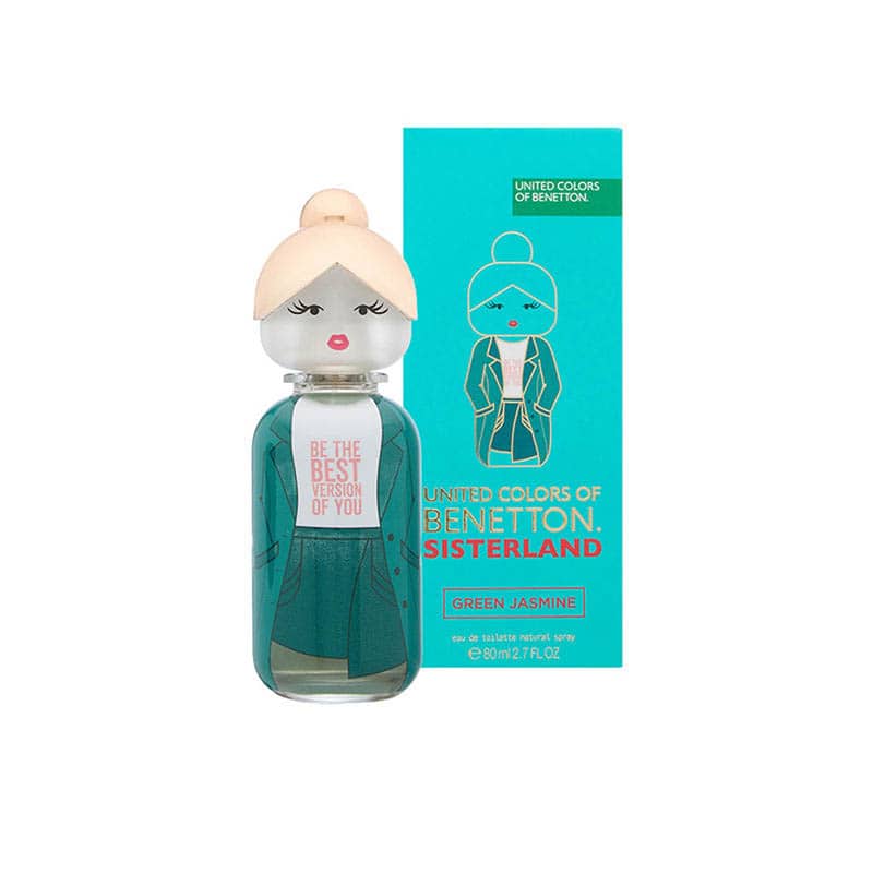 Benetton Sisterland Green Jasmine Eau De Toilette, 80ML