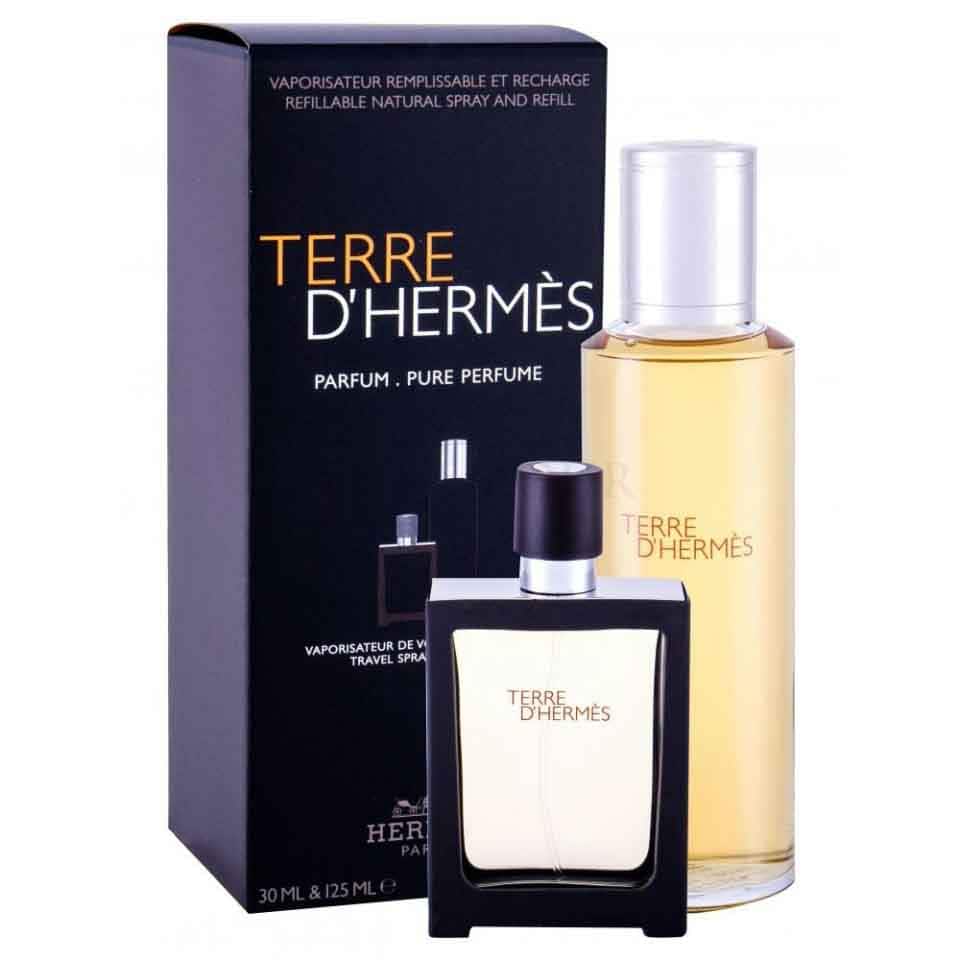 Buy Hermes Terre d'Hermes Gift Set EDP Spray EDP Refill, Men