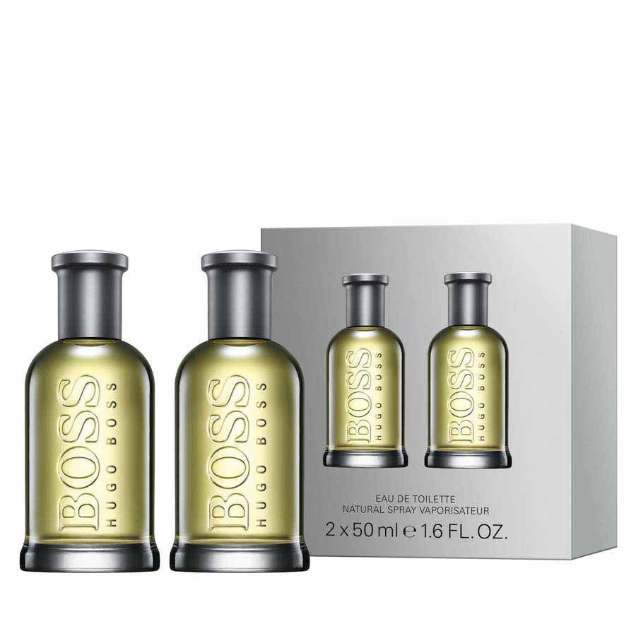 Hugo Boss Bottled Eau De Toilette 50ml Duo Gift Set