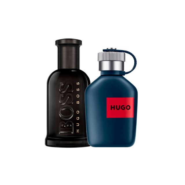 Hugo Boss Bottled Parfum 100ml & Hugo Boss Jeans EDT For Men 125ml