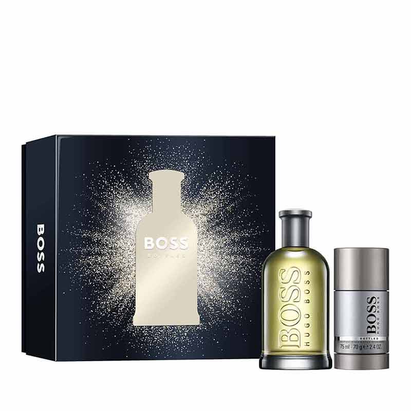 Hugo Boss Men 2Pc Bottled Eau De Toilette Festive Gift Set Xmas Edition