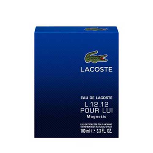 LACOSTE L.12.12 Magnetic Pour Lui Eau De Toilette for Men 100 ml