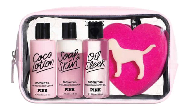 Victoria's Secret  Pink Coconut Oil Body Care Gift SET
