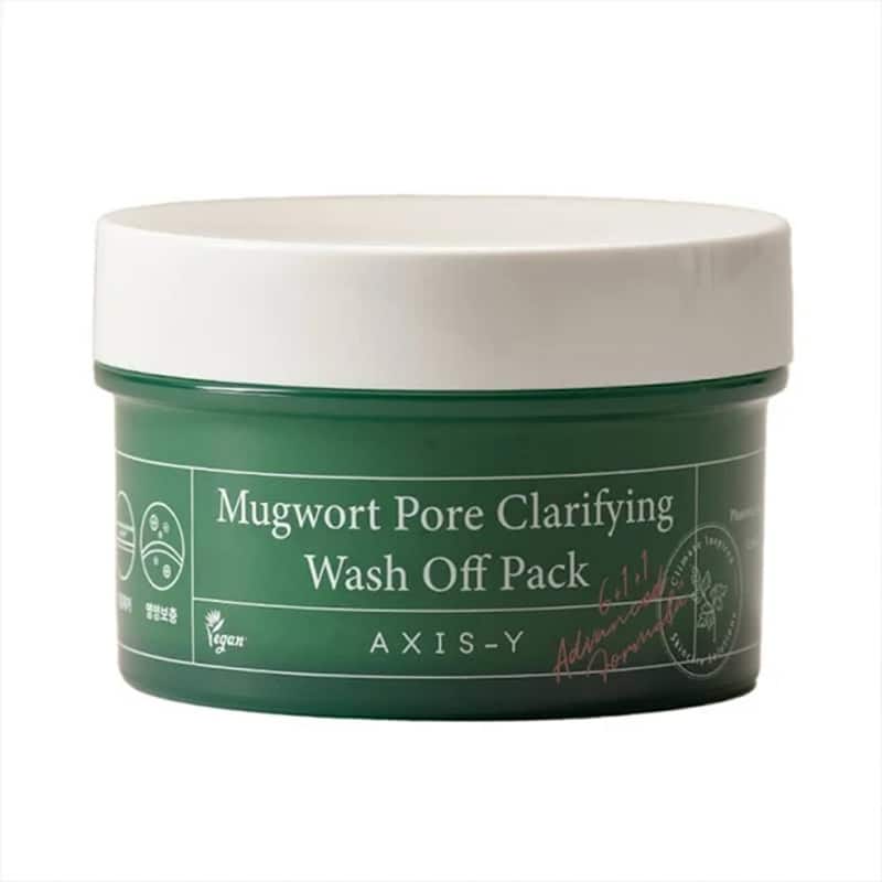 AXIS-Y Mugwort Pore Clarifying Wash Off Pack, 100ML