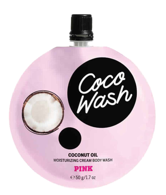 Victoria's Secret  Pink Coco Wash Coconut Oil Moisturizing Cream Body Wash 50ml