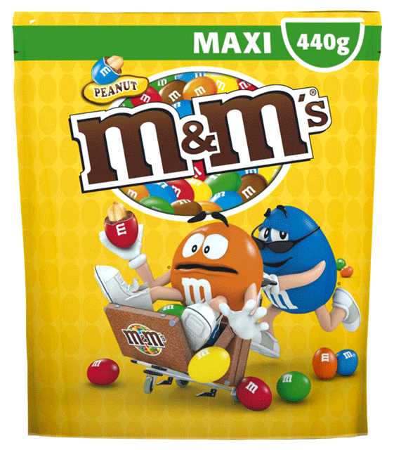 M&M's Maxi pouch peanut 440g