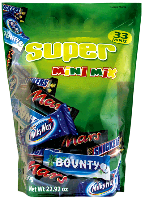 Super Mini Mix Pouch Assorted 650g