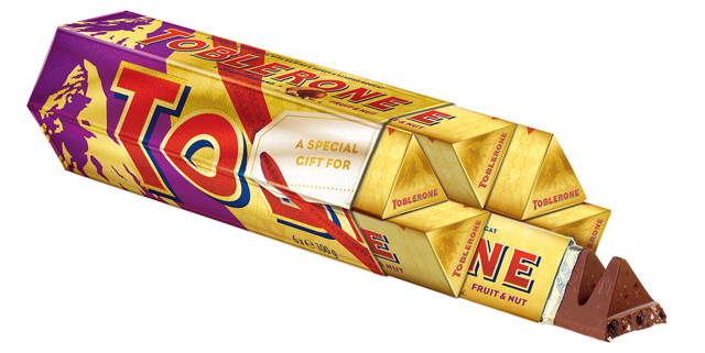 Toblerone Fruit & Nut - 6x100g