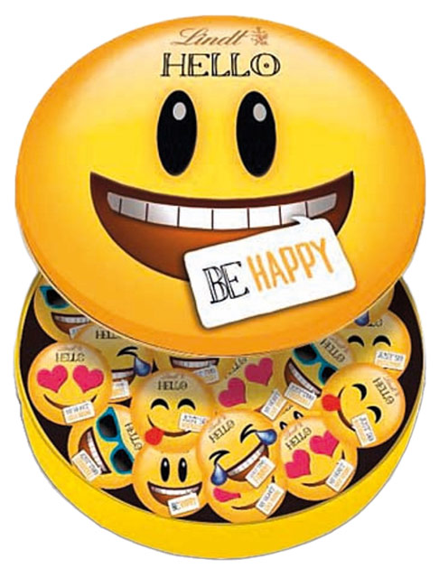 Lindt Hello Emoti Tin 160g