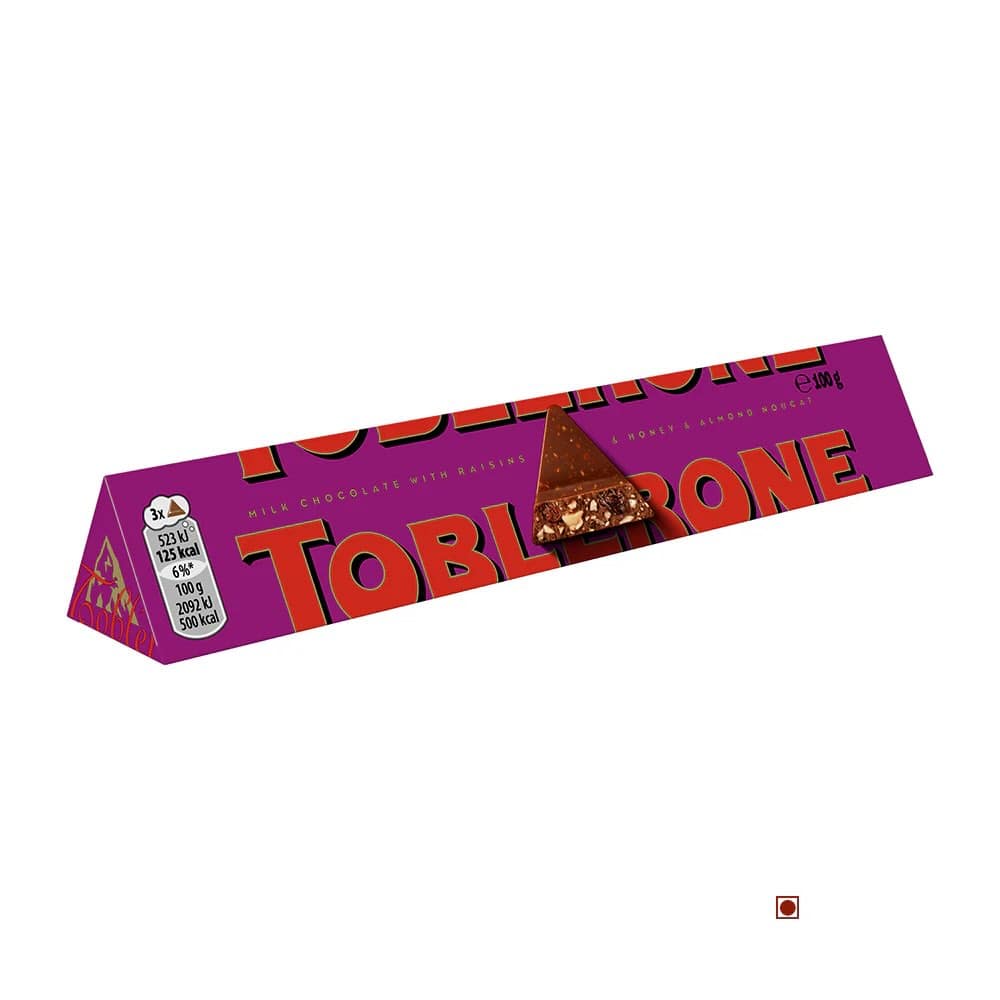 Toblerone Fruit & Nut Bar 100 gm