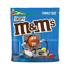 M & M Crispy Pouch, 281 gm