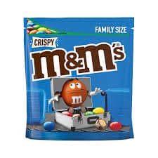 M & M Crispy Pouch, 281 gm