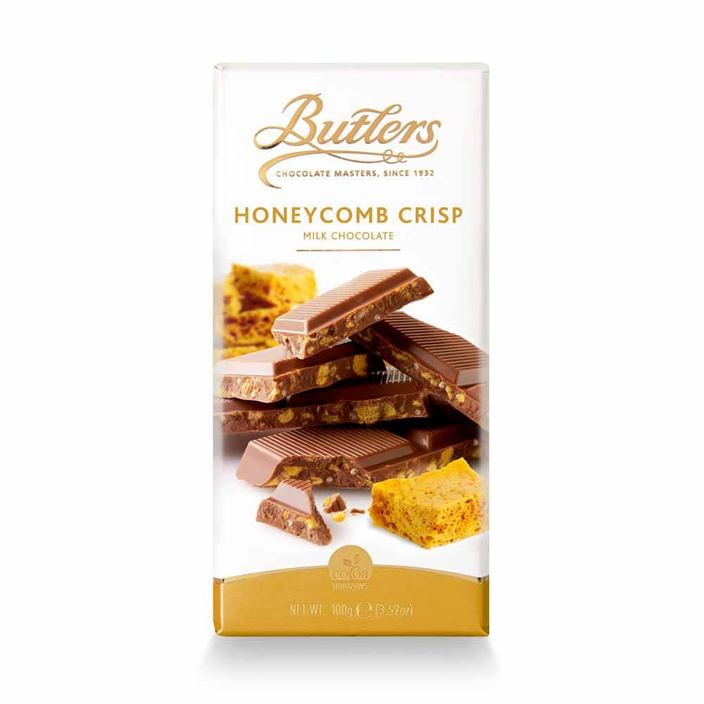 Butlers Milk Honey Comb Crunch Bar 100g