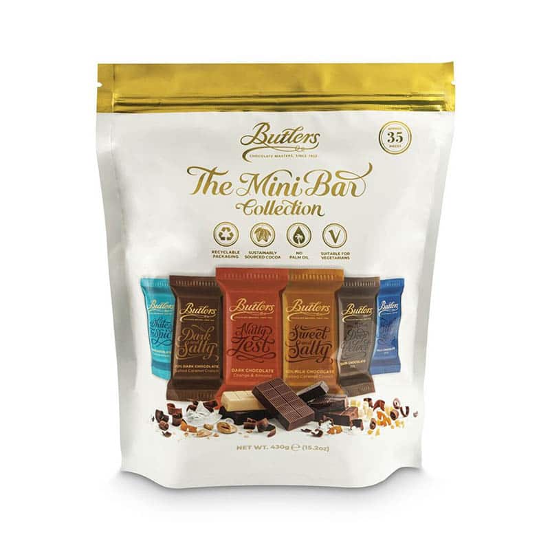 Butlers Mini Chocolate Bar Bag, 430GM
