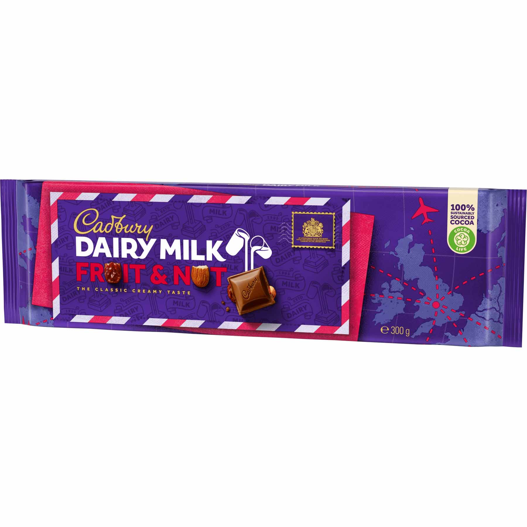 Cadbury Fruit & Nut Tablet 300g