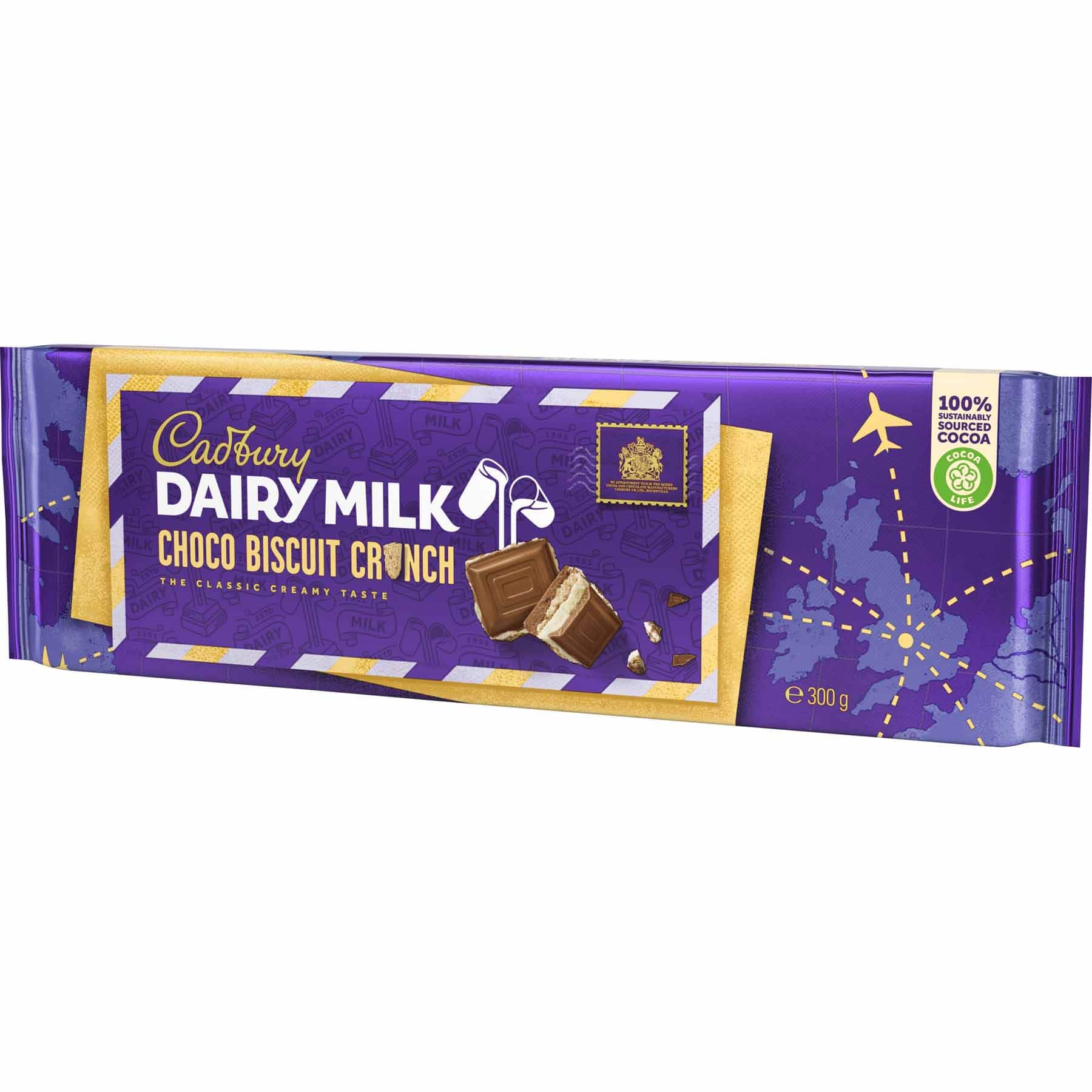 Cadbury Dairy Milk Big Taste Choc Bisc 300g