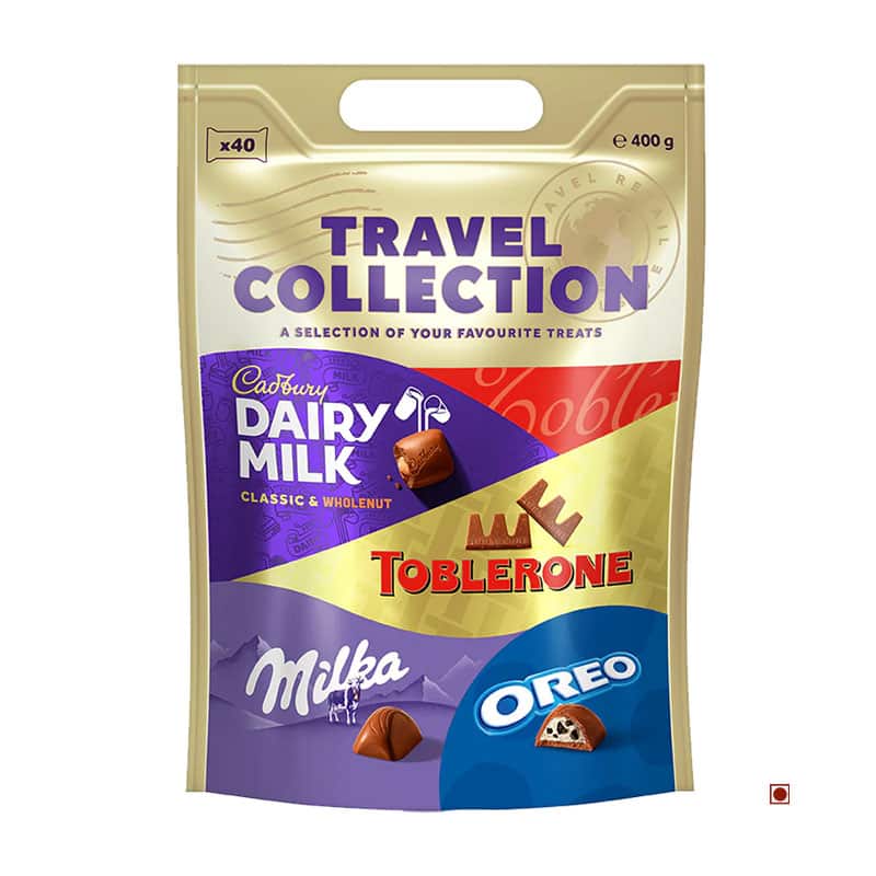 Cadbury Dairy Milk Travel Collection Mix 400 Gm