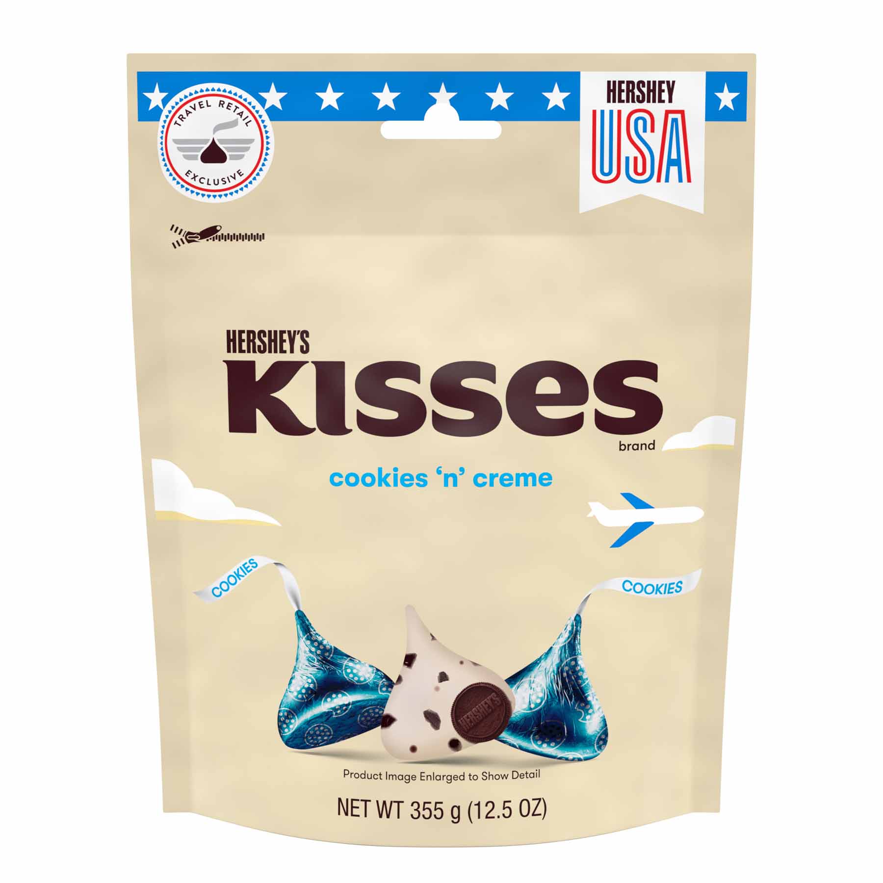 HERSHEY'SKisses Cookies n Cream Bag 355g