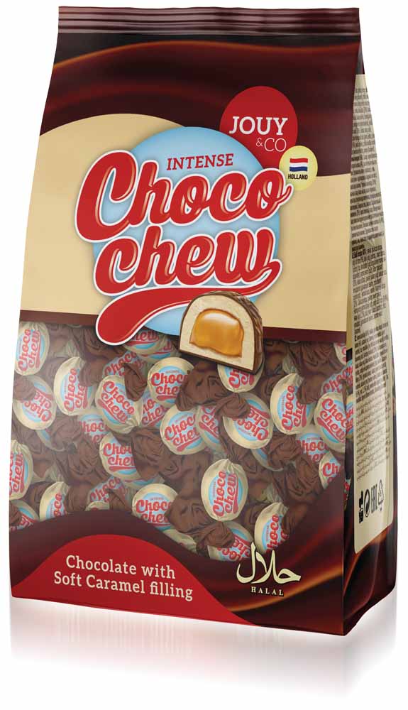 Jouy Choco Chew Intense 1000g Bag X 8