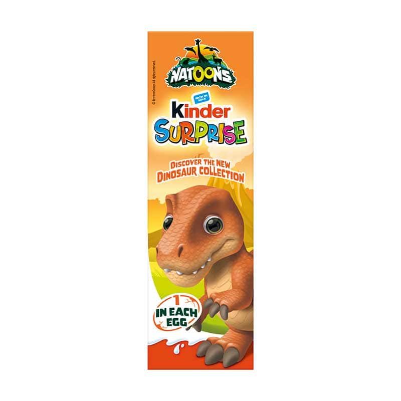 Kinder Surprise 4 eggs Dinosaurs