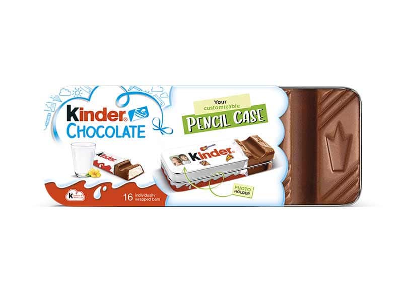 Kinder Chocolate Pencil case 200g