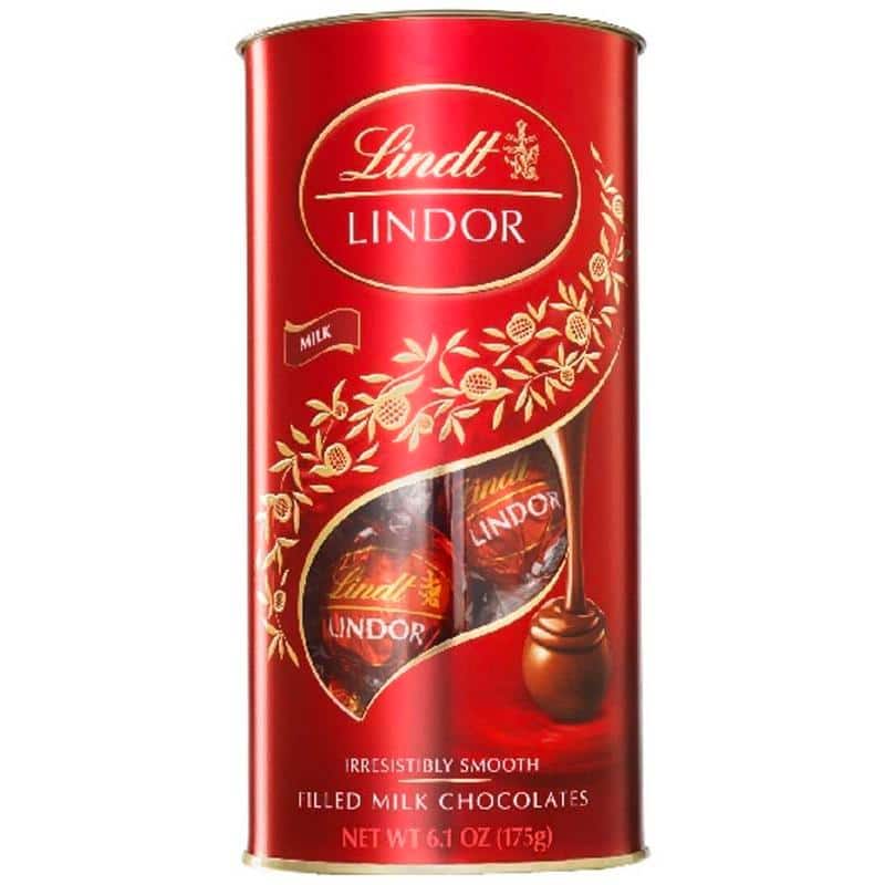 Lindt Tube Milk Lindor Mini Tubes 175 Gm