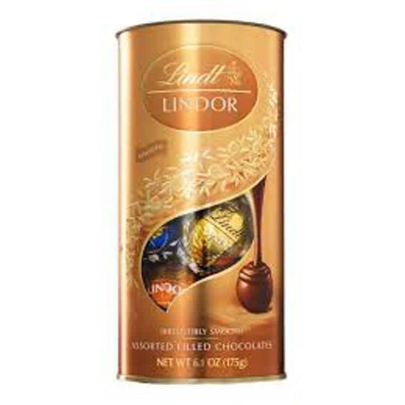 Lindt Tube Assorted Lindor Mini Tubes 175 Gm