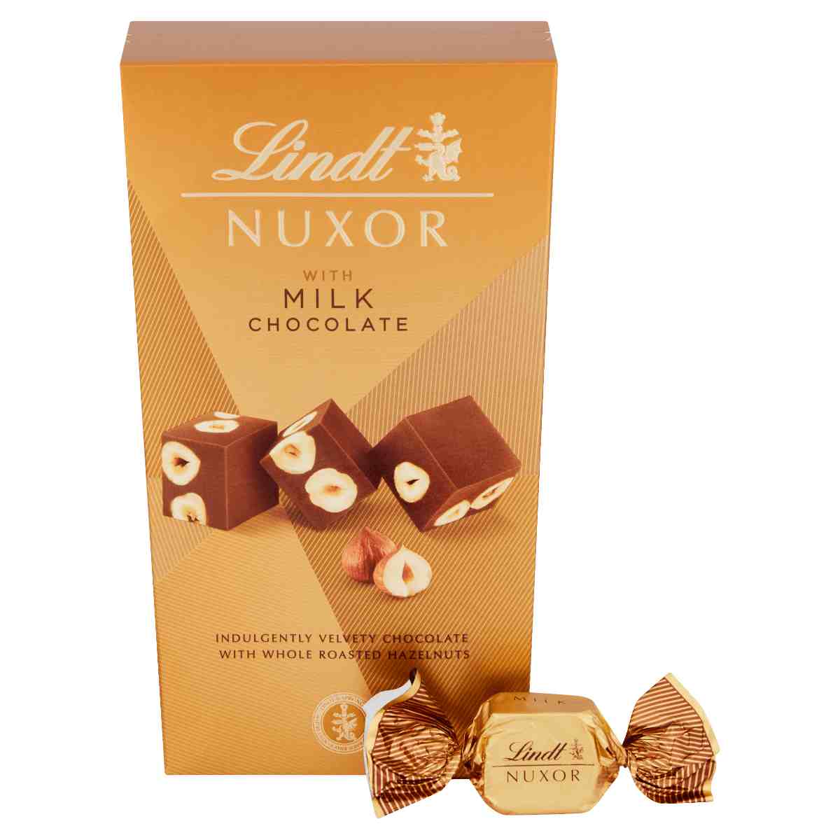Lindt Nuxor with Milk Chocolate, 165g
