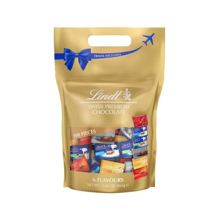 Lindt Napolitains Assorted Bag, 665g
