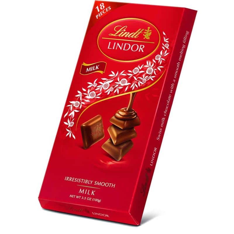 Lindt Lindor Singles Milk 100 Gm