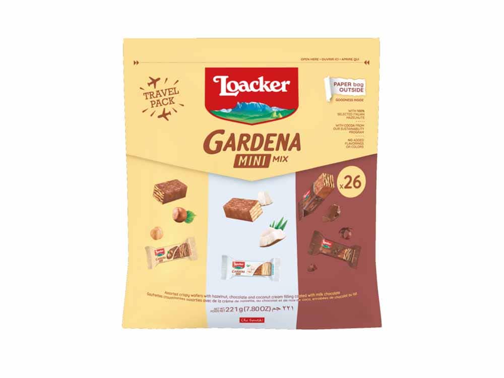 Loacker Gardena Mini Mix Pouch Duty Free 221g