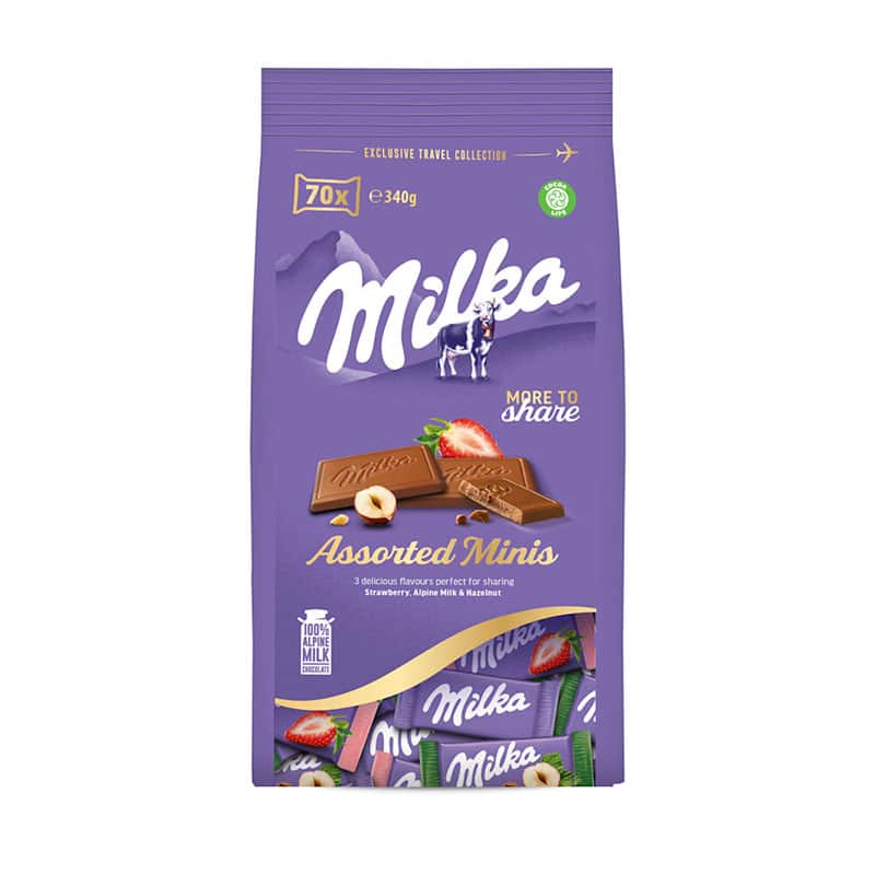 Milka Mini Supermix, 340GM
