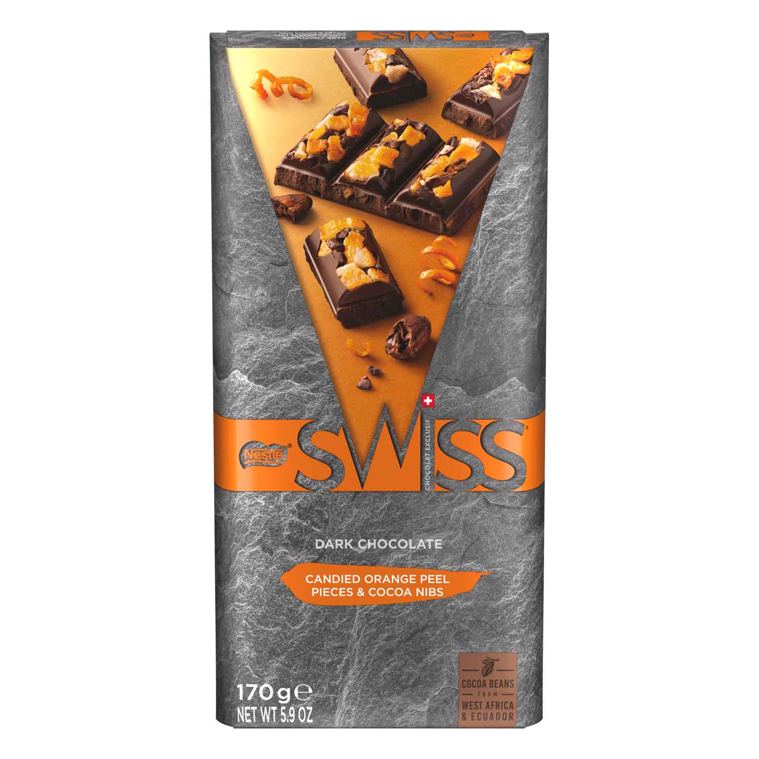 Nestle Swiss Dark Orange Nibs 170g