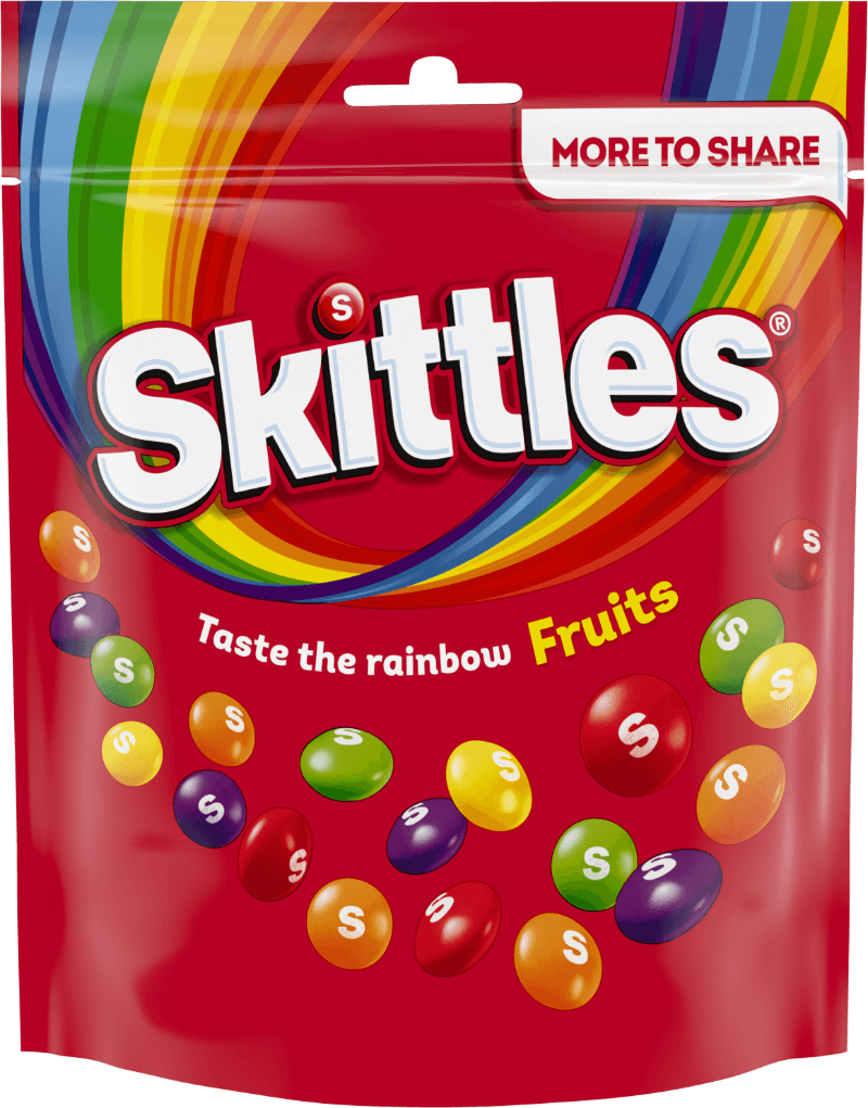 Skittles Candies Fruit Pouch 400g