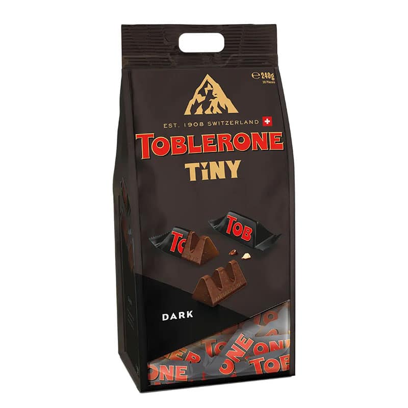 Toblerone Tiny Dark Bag 240 Gm