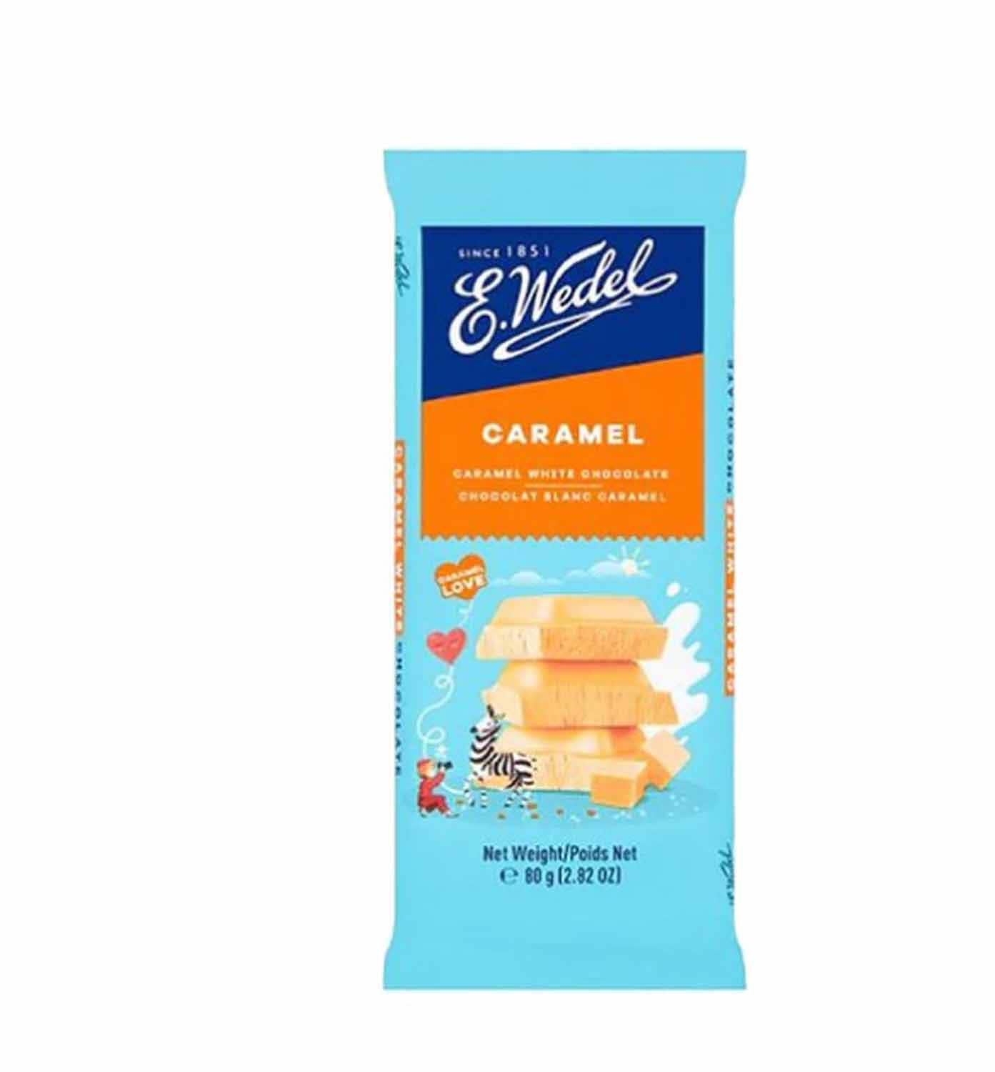 Wedel Caramel Chocolate Bar 80g