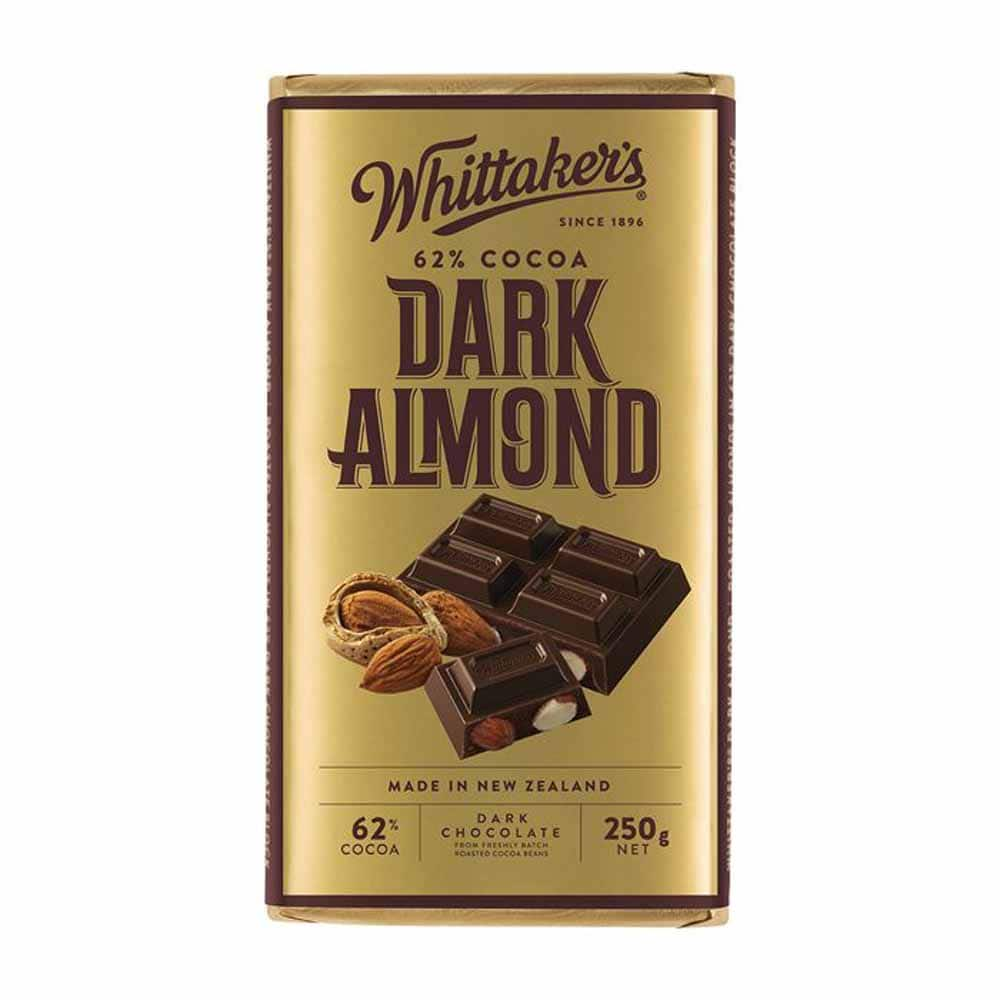 Buy Whittaker's Dark Almond Block 250g Chocolates at Best Prices on ...