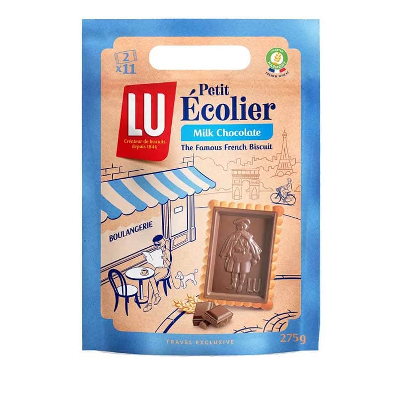 LU Petit Ecolier Milk Chocolate Biscuits 275GM